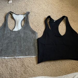 Cropped Adidas Workout Tanks